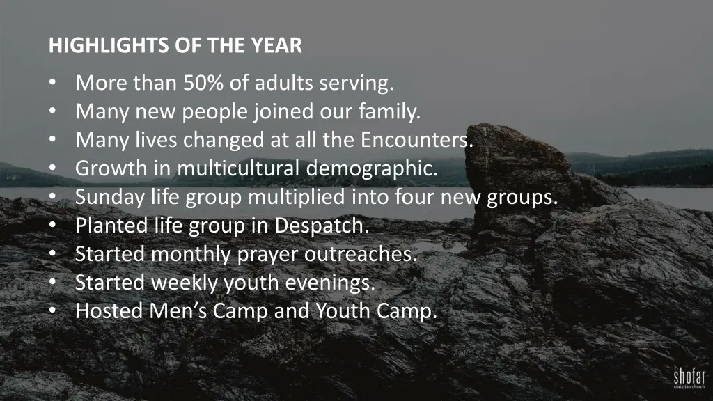 highlights of the year more than 50 of adults