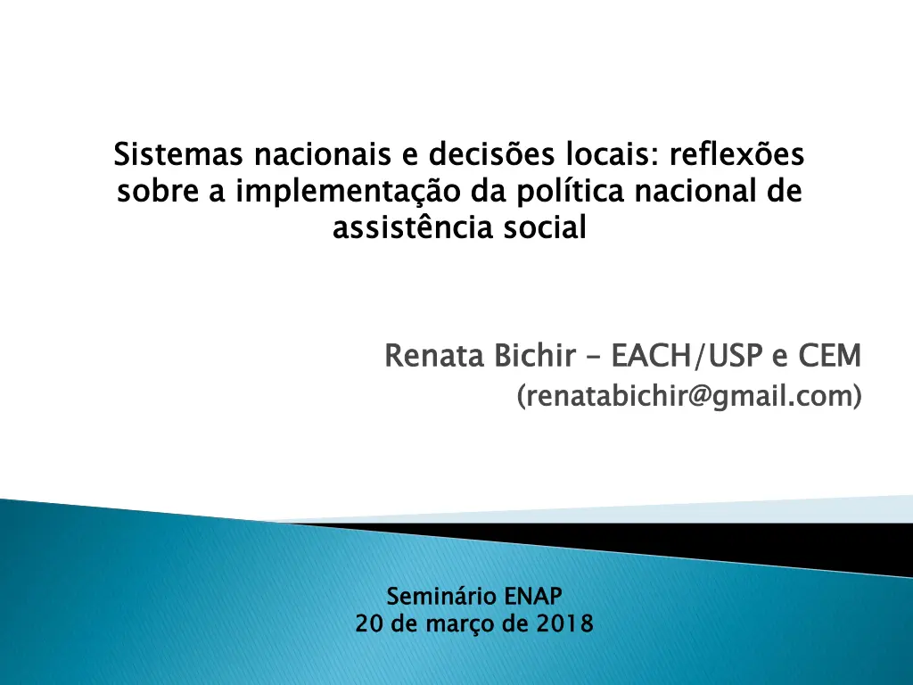 sistemas nacionais e decis es locais reflex