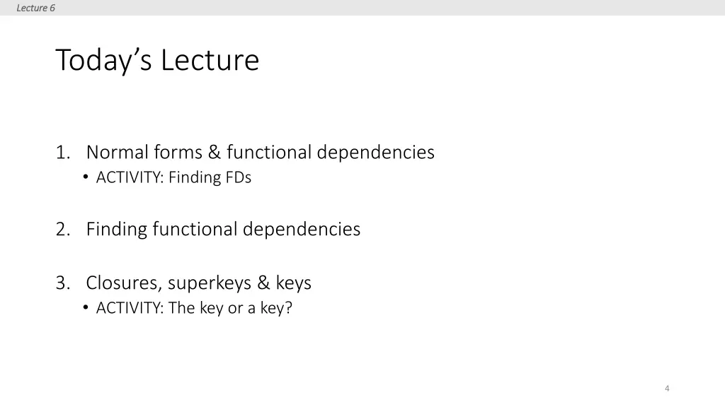 lecture 6 lecture 6 2