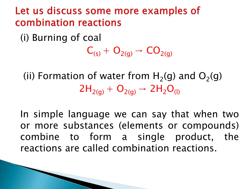 i burning of coal