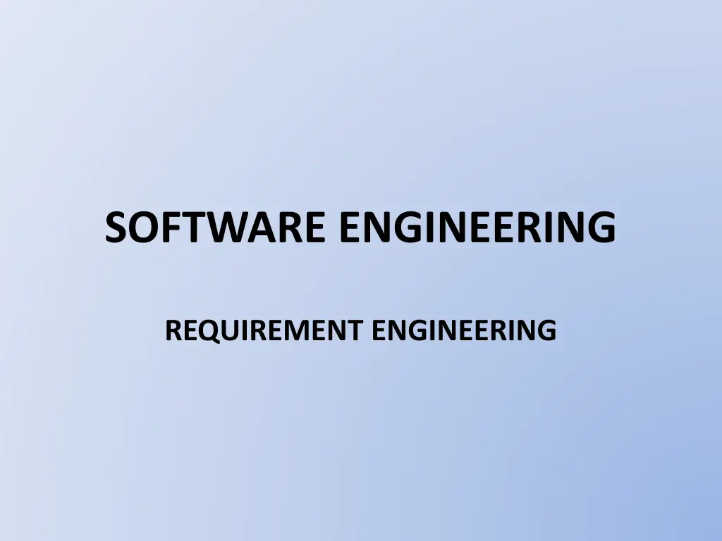 software engineering