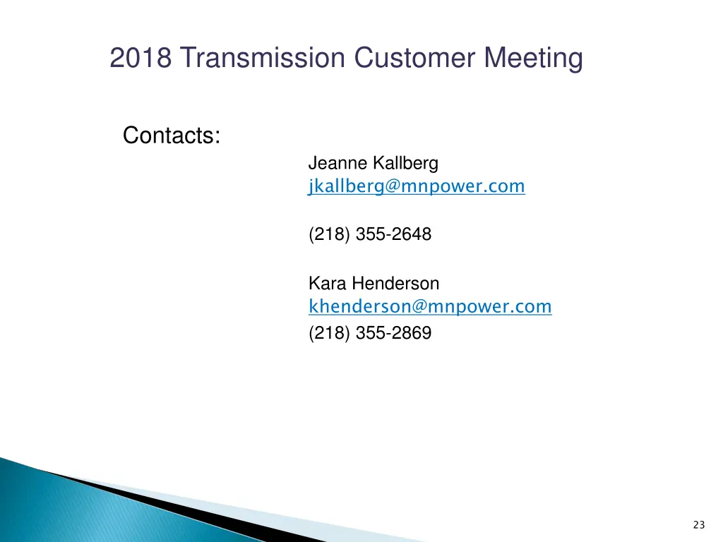 2018 transmission customer meeting 1