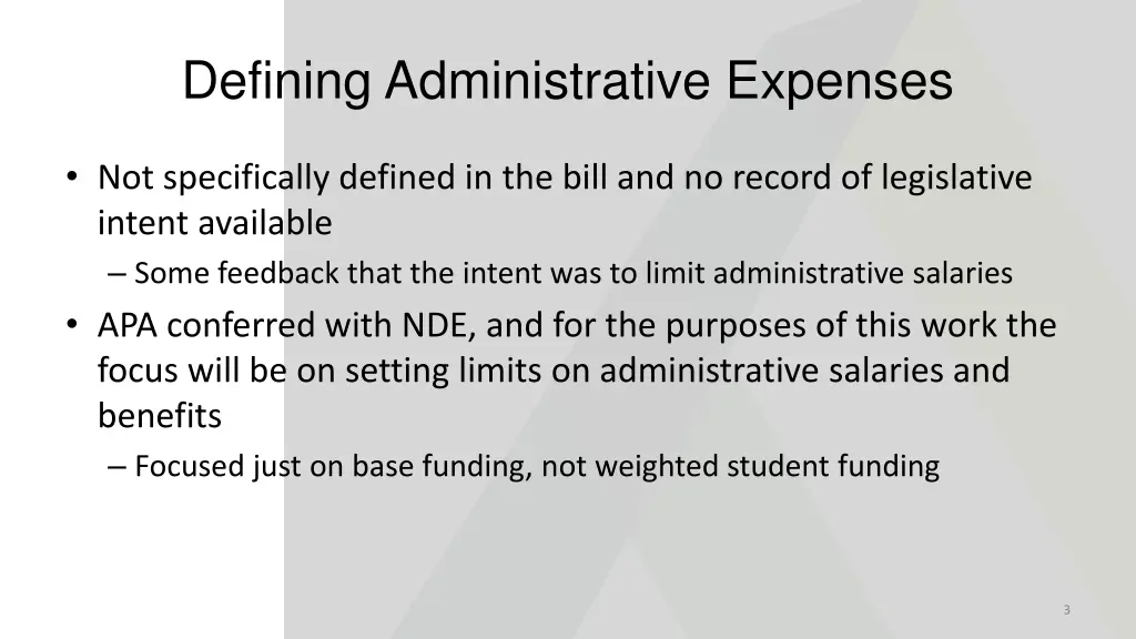 defining administrative expenses