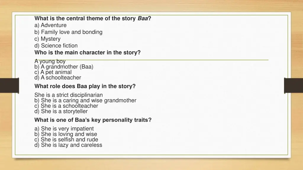 what is the central theme of the story