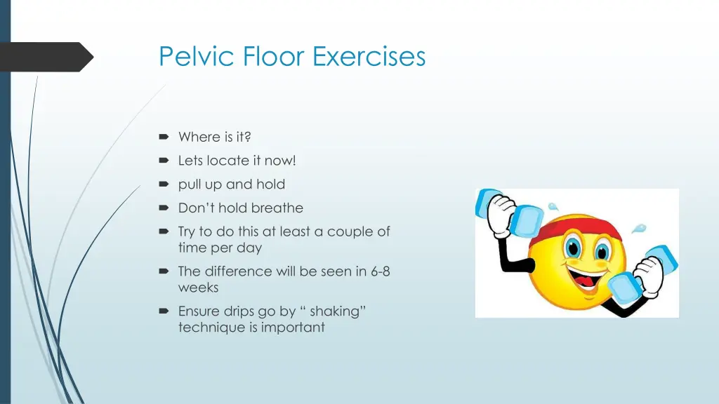 pelvic floor exercises