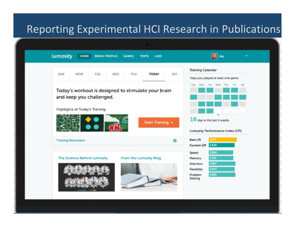 reporting experimental hci research 8