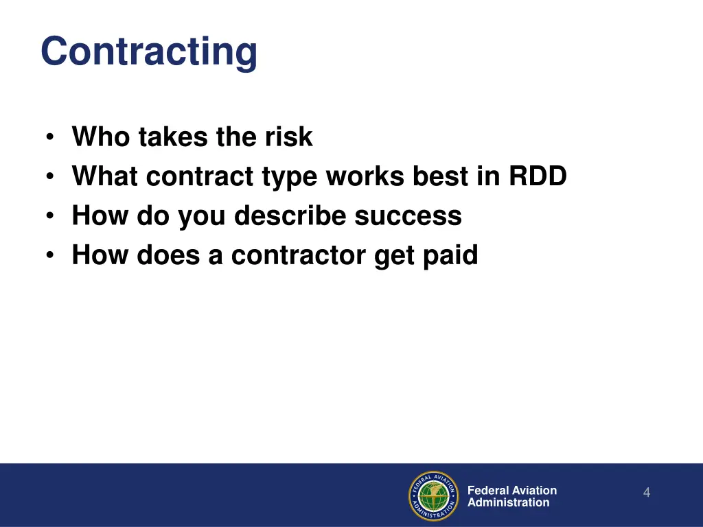 contracting