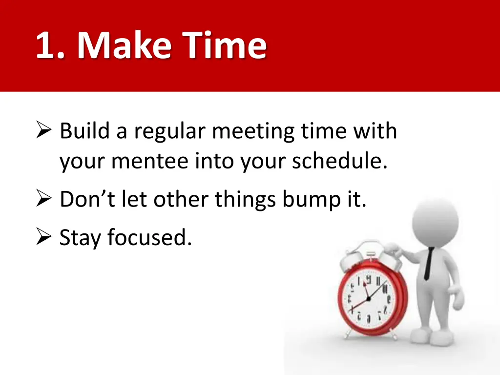 1 make time