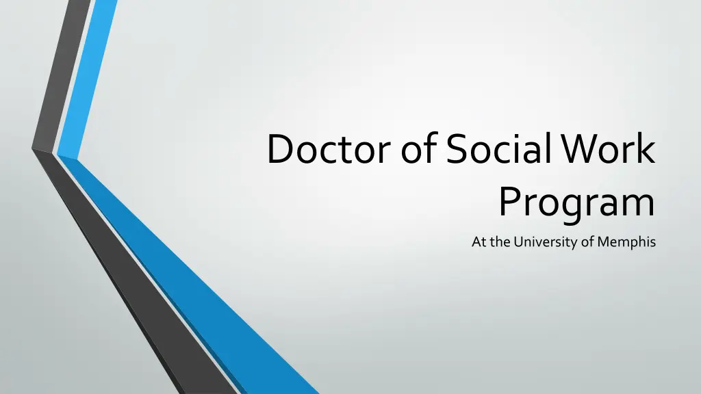 doctor of social work
