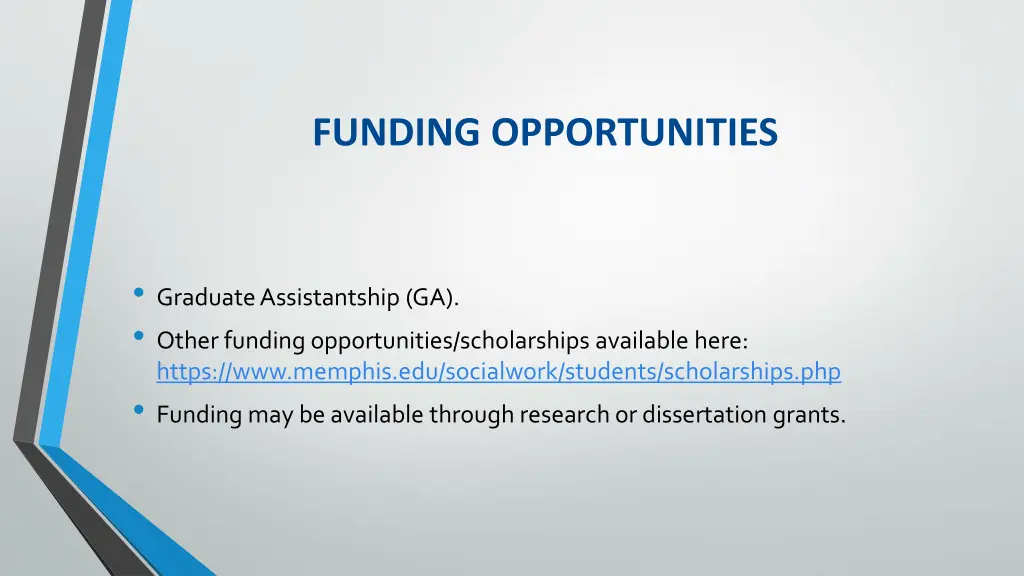 funding opportunities