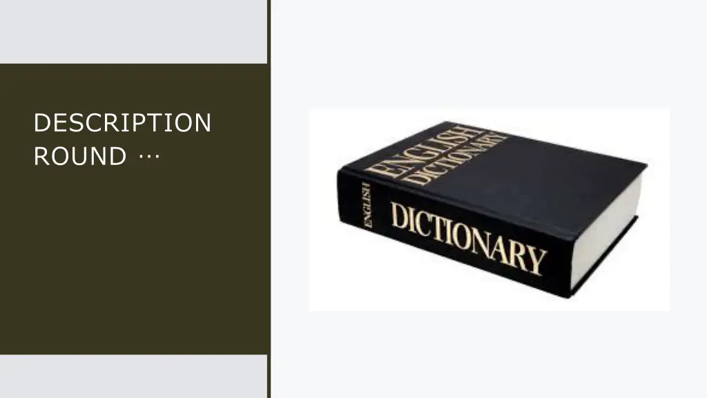description round