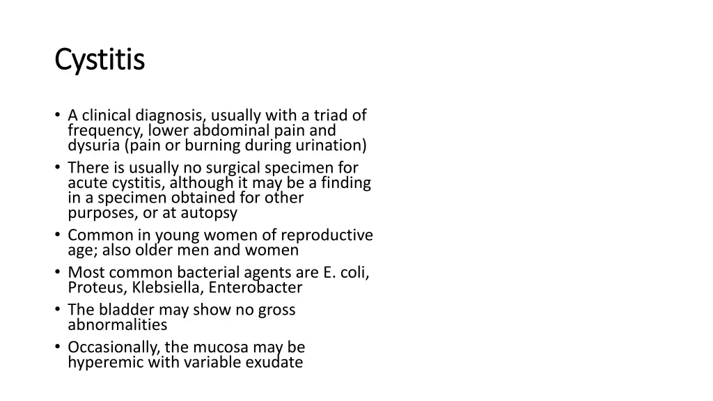 cystitis cystitis