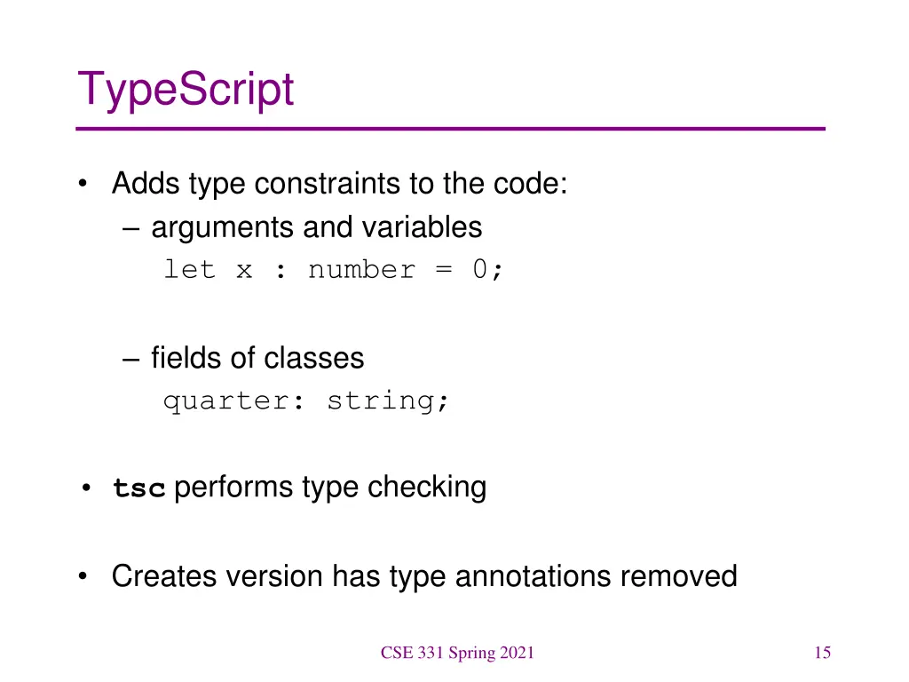 typescript