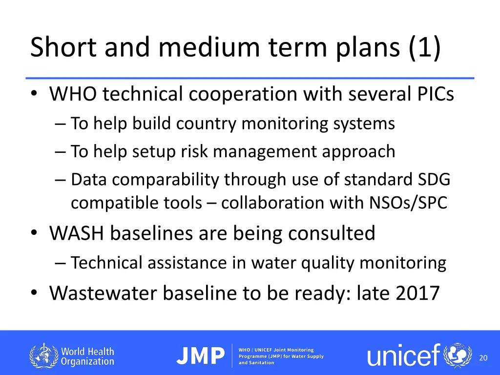 short and medium term plans 1