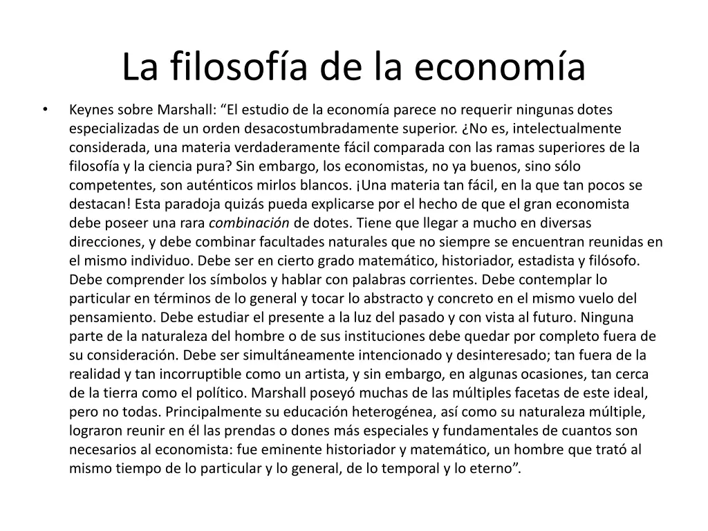 la filosof a de la econom a 2