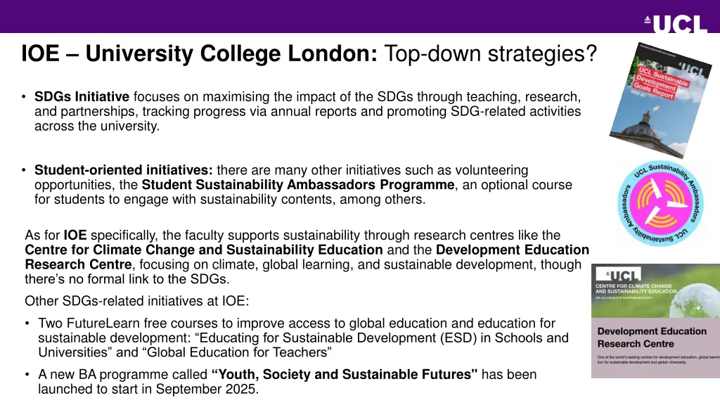 ioe university college london top down strategies 1