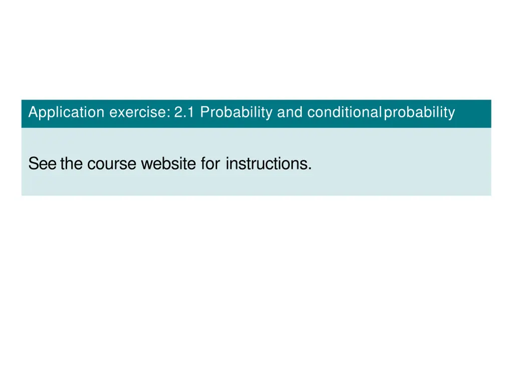 application exercise 2 1 probability