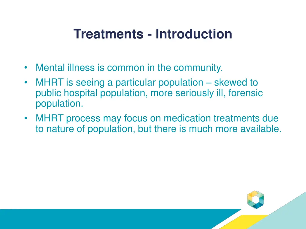treatments introduction