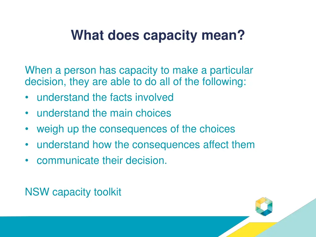 what does capacity mean