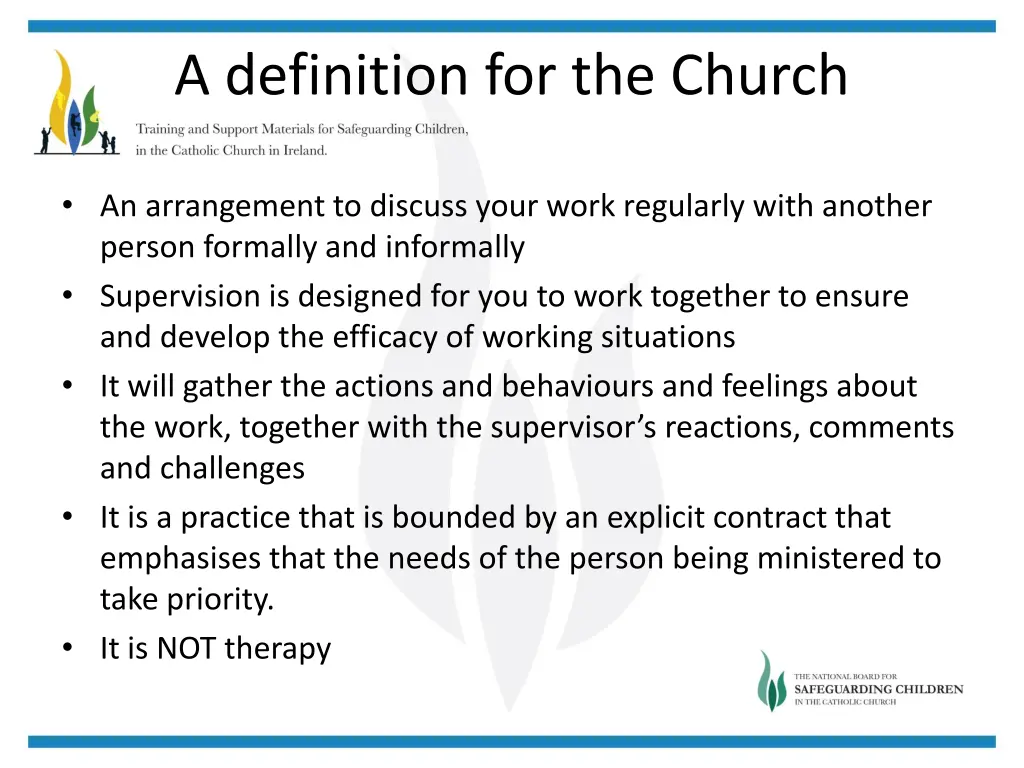 a definition for the church