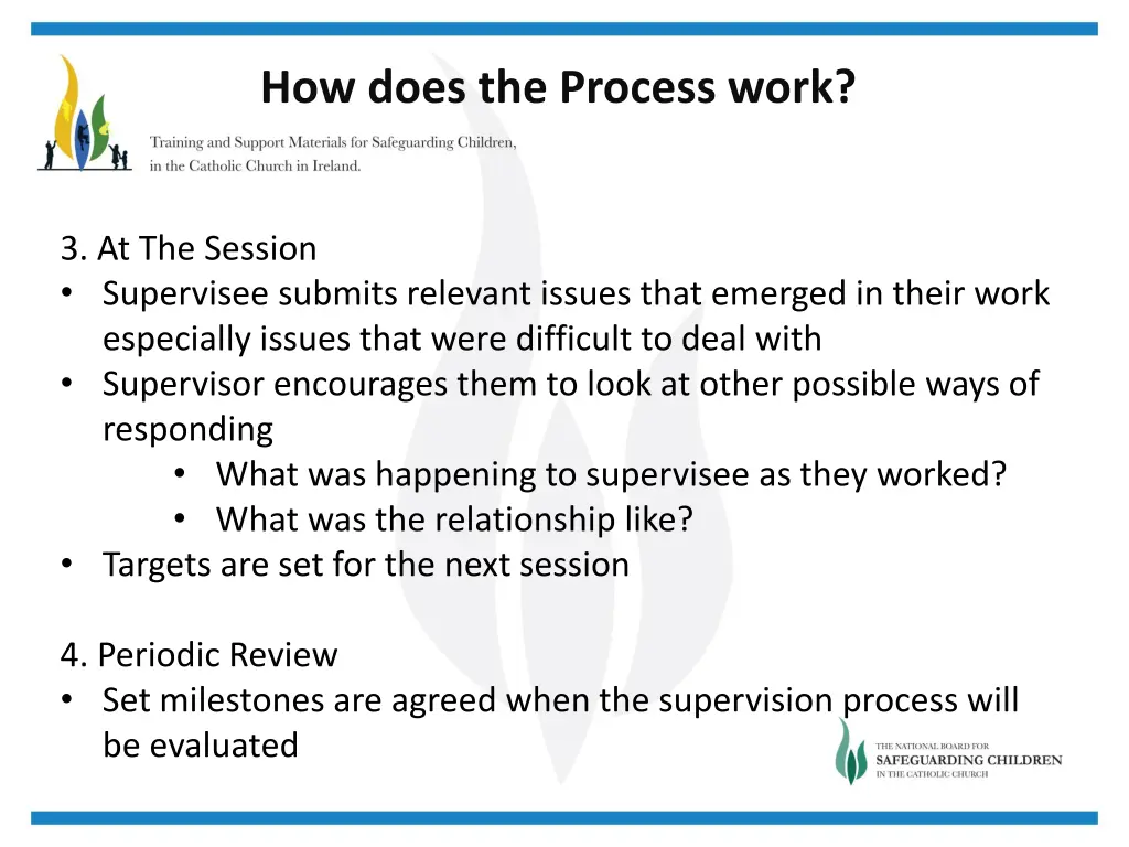how does the process work 1