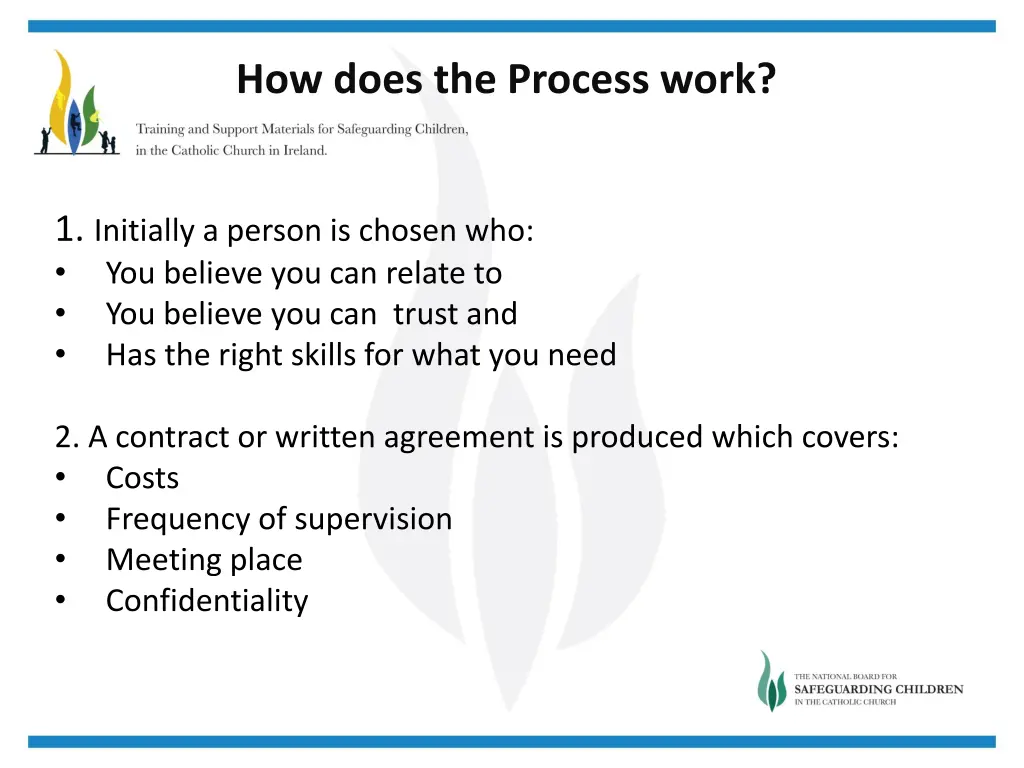 how does the process work