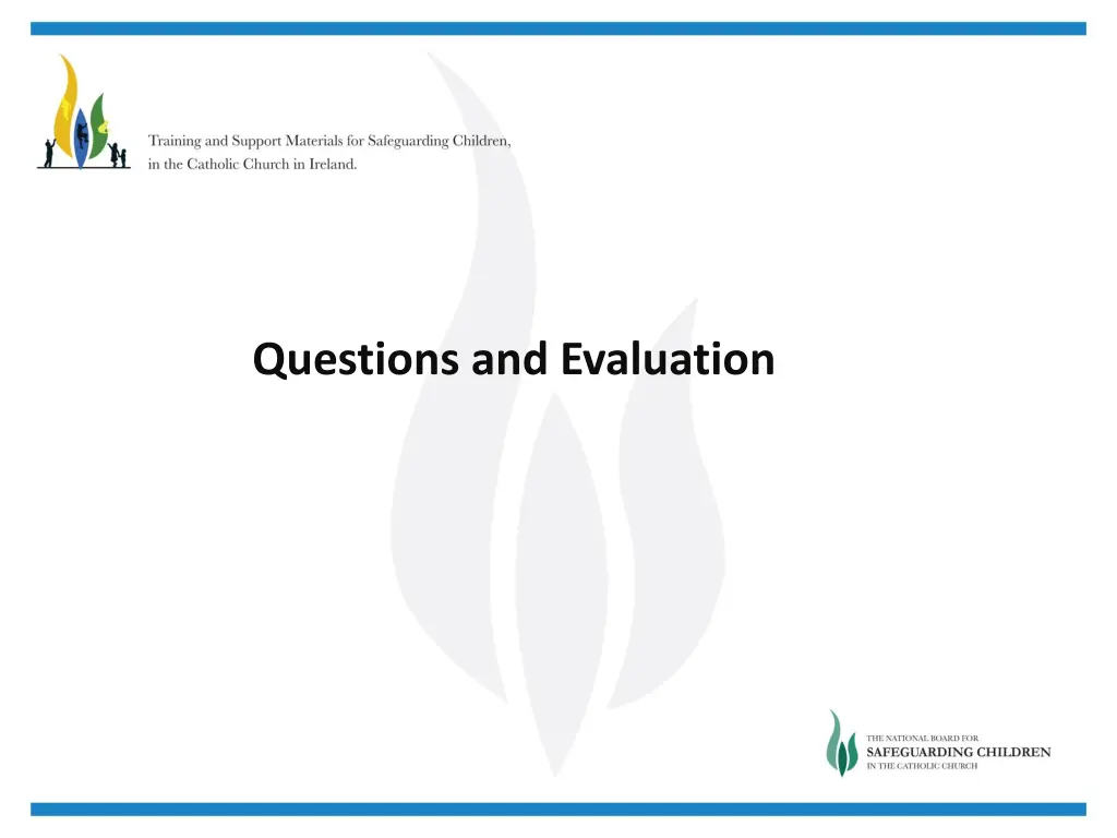 questions and evaluation
