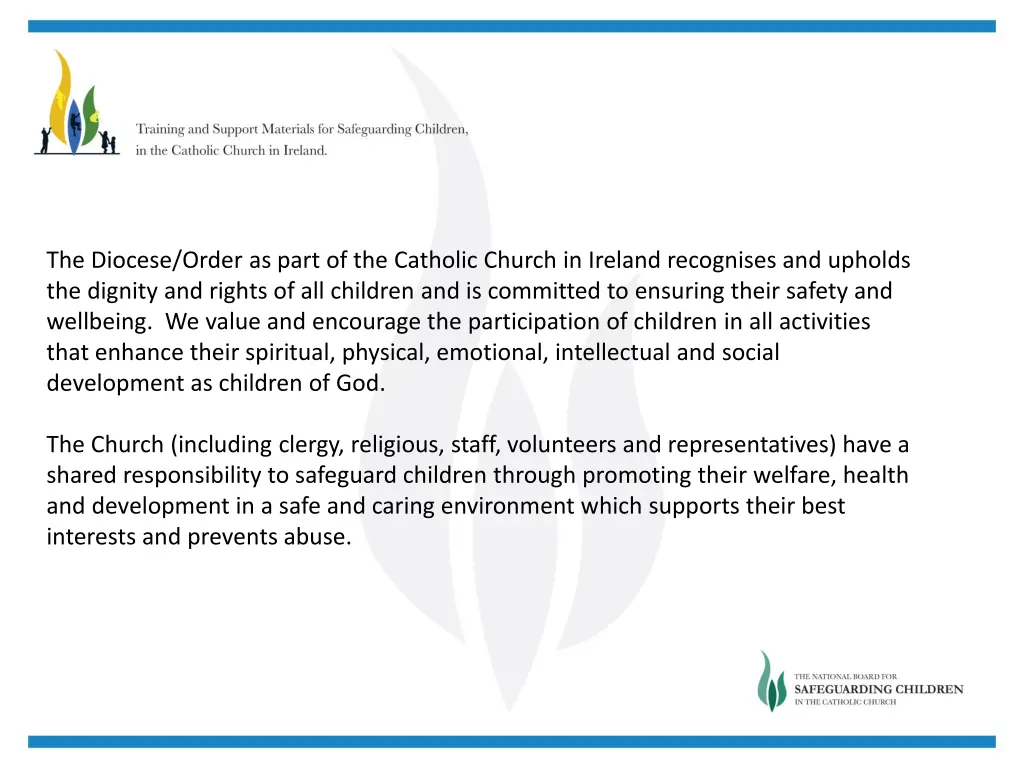 the diocese order as part of the catholic church