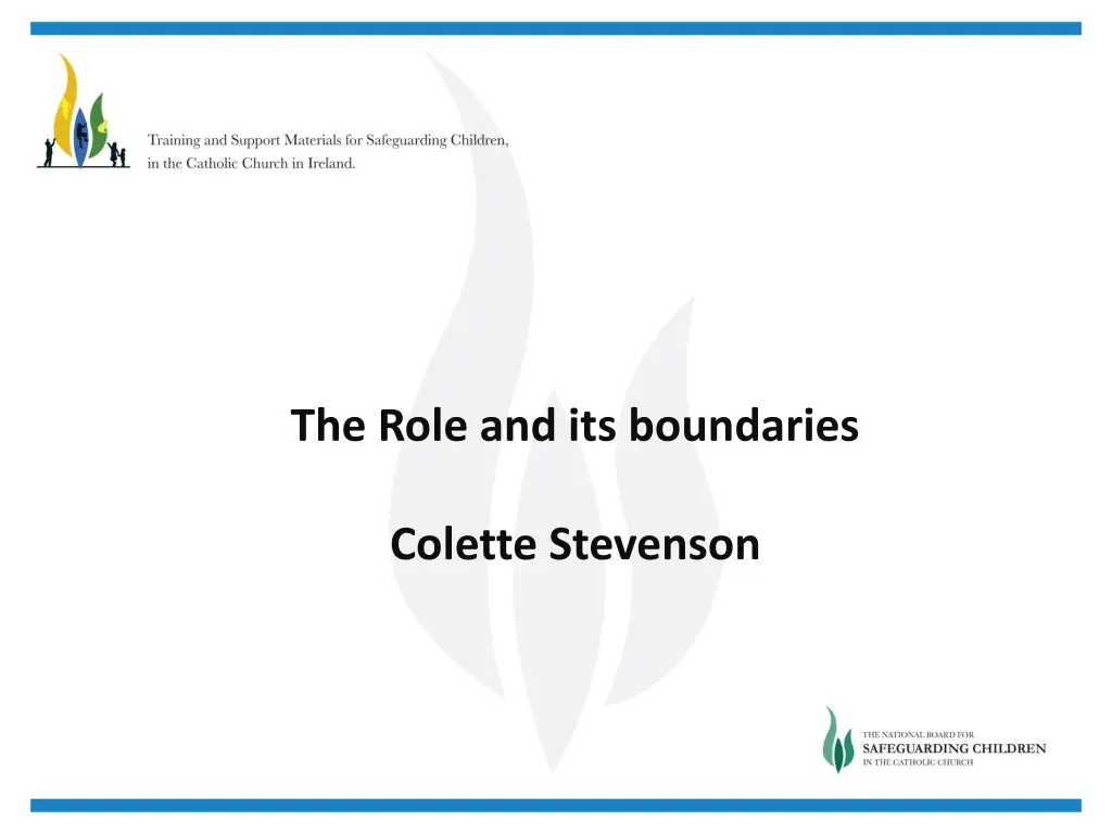the role and its boundaries
