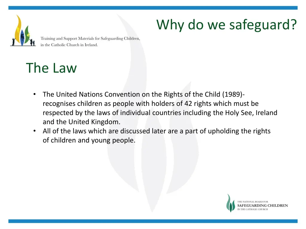 why do we safeguard 1