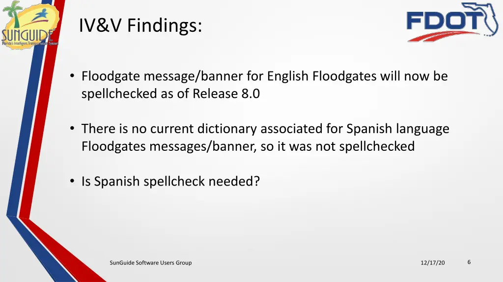 iv v findings
