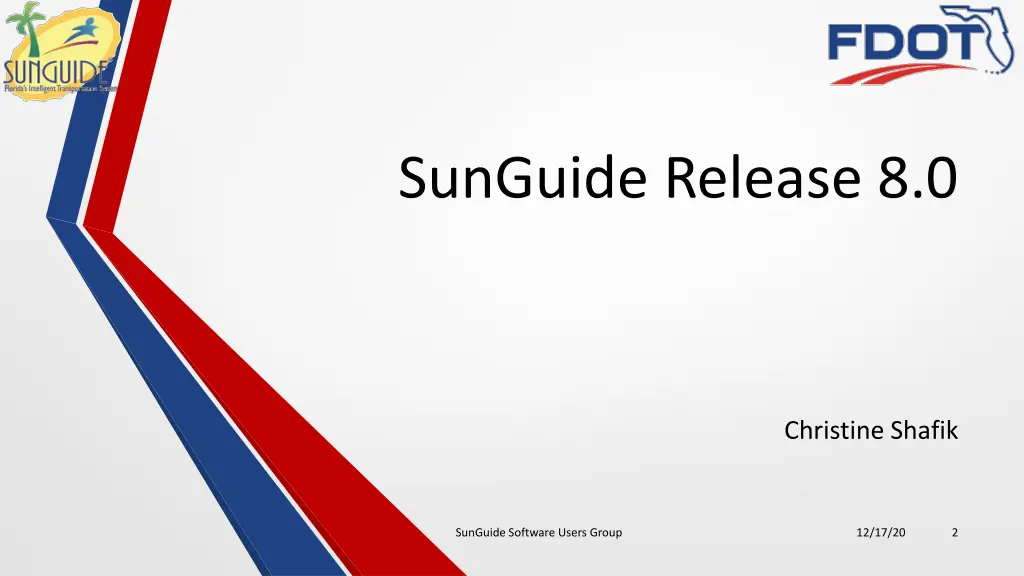 sunguide release 8 0