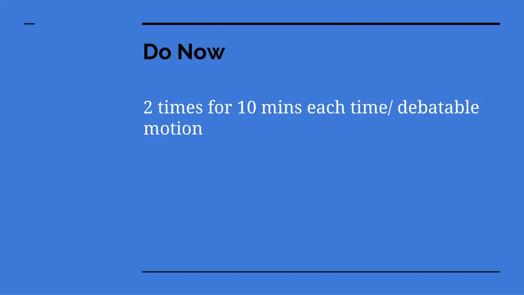 do now 5