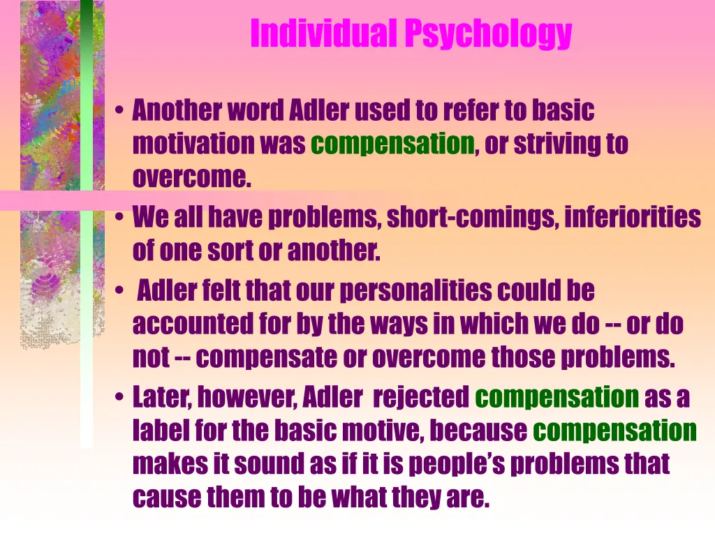 individual psychology 2
