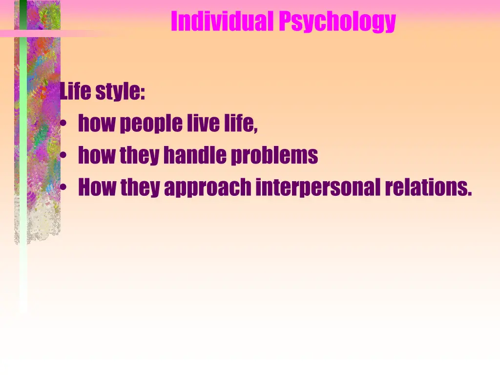 individual psychology 6