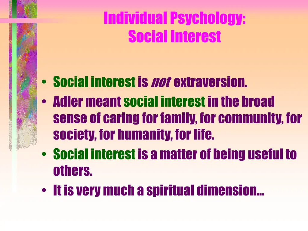 individual psychology social interest 1