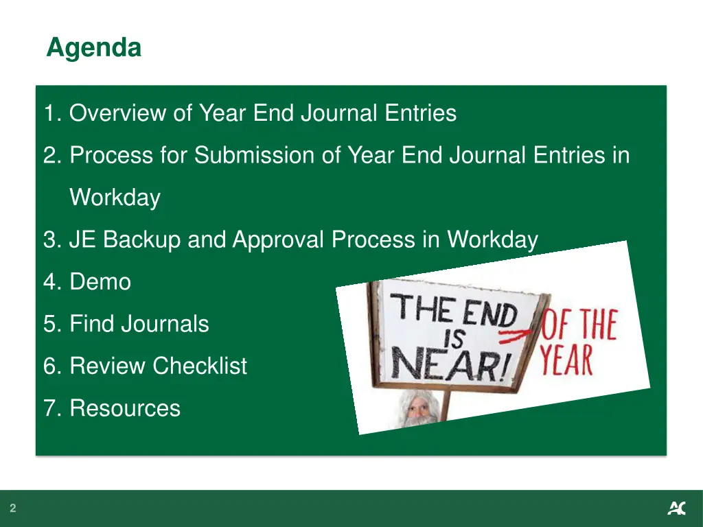 agenda