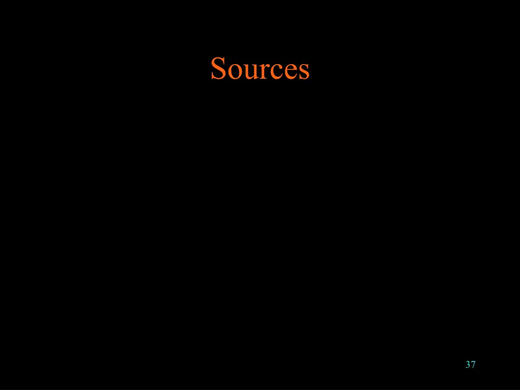 sources