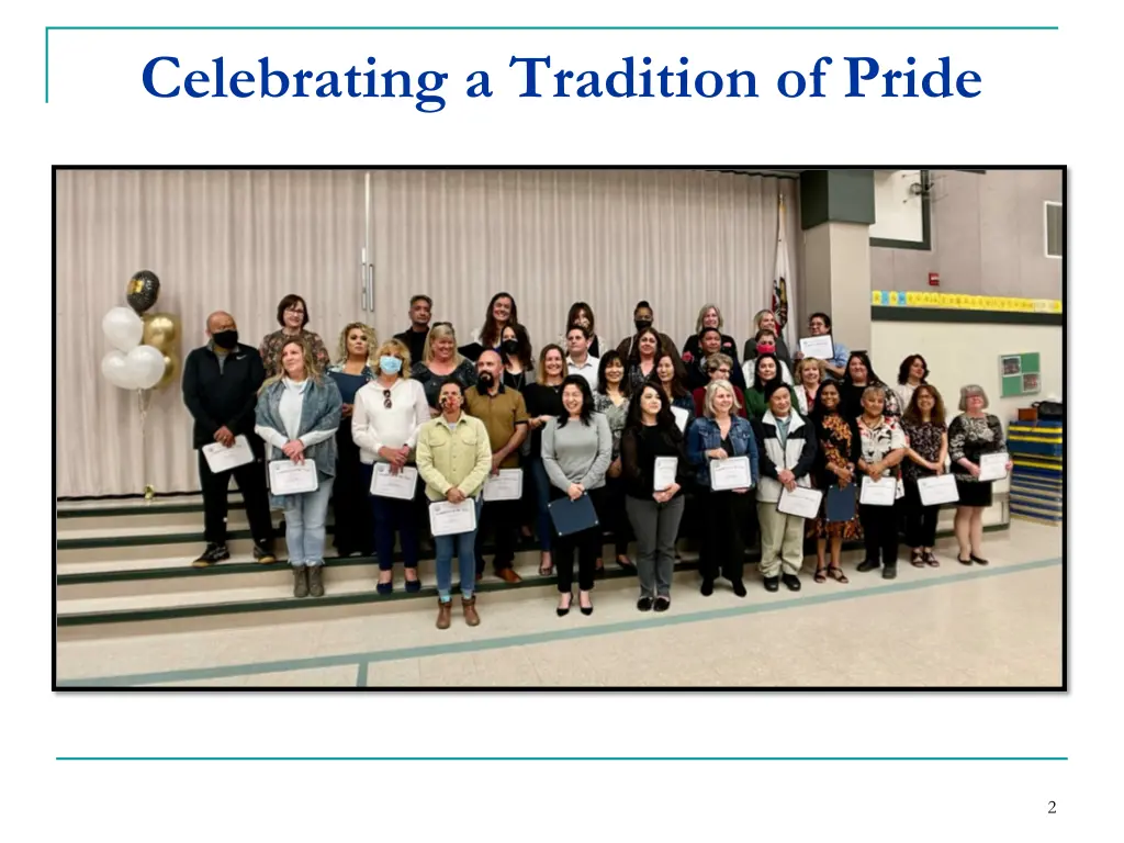 celebrating a tradition of pride