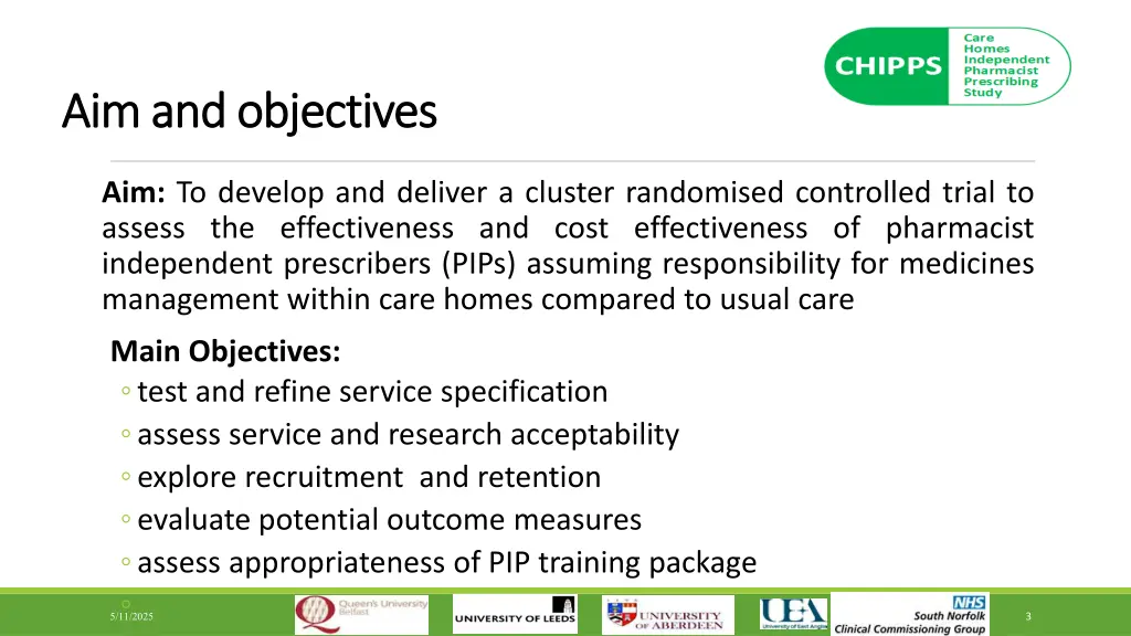 aim and objectives aim and objectives