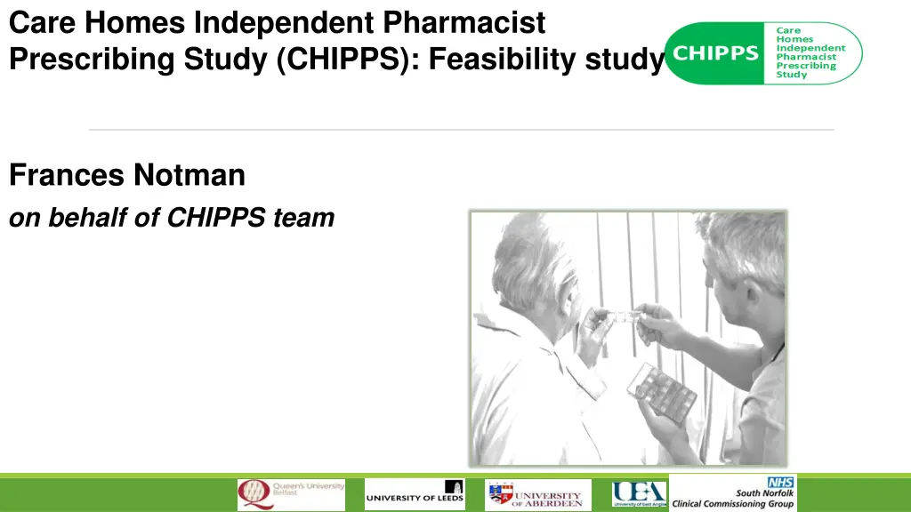 care homes independent pharmacist prescribing