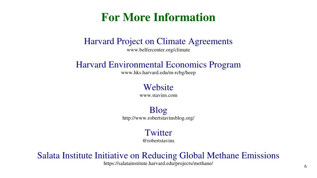 for more information