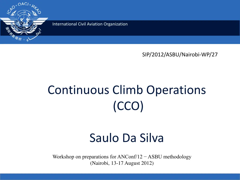 international civil aviation organization
