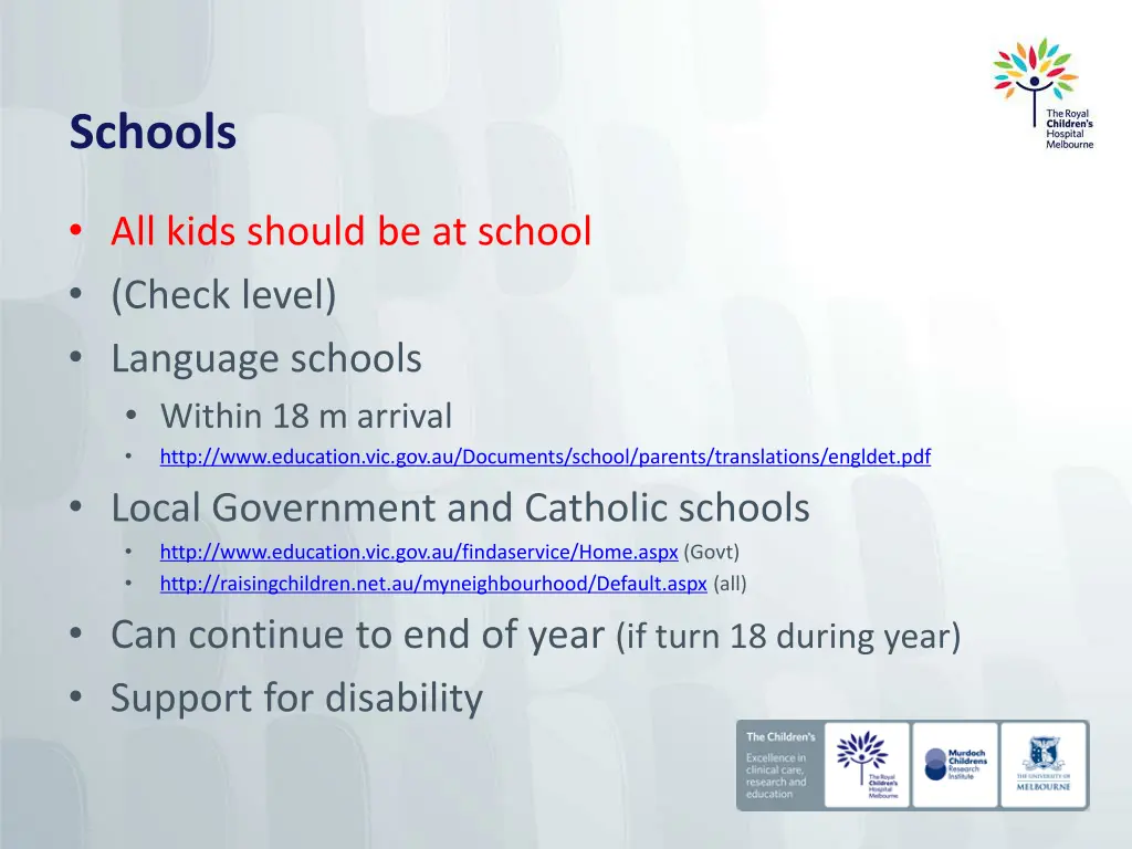 schools