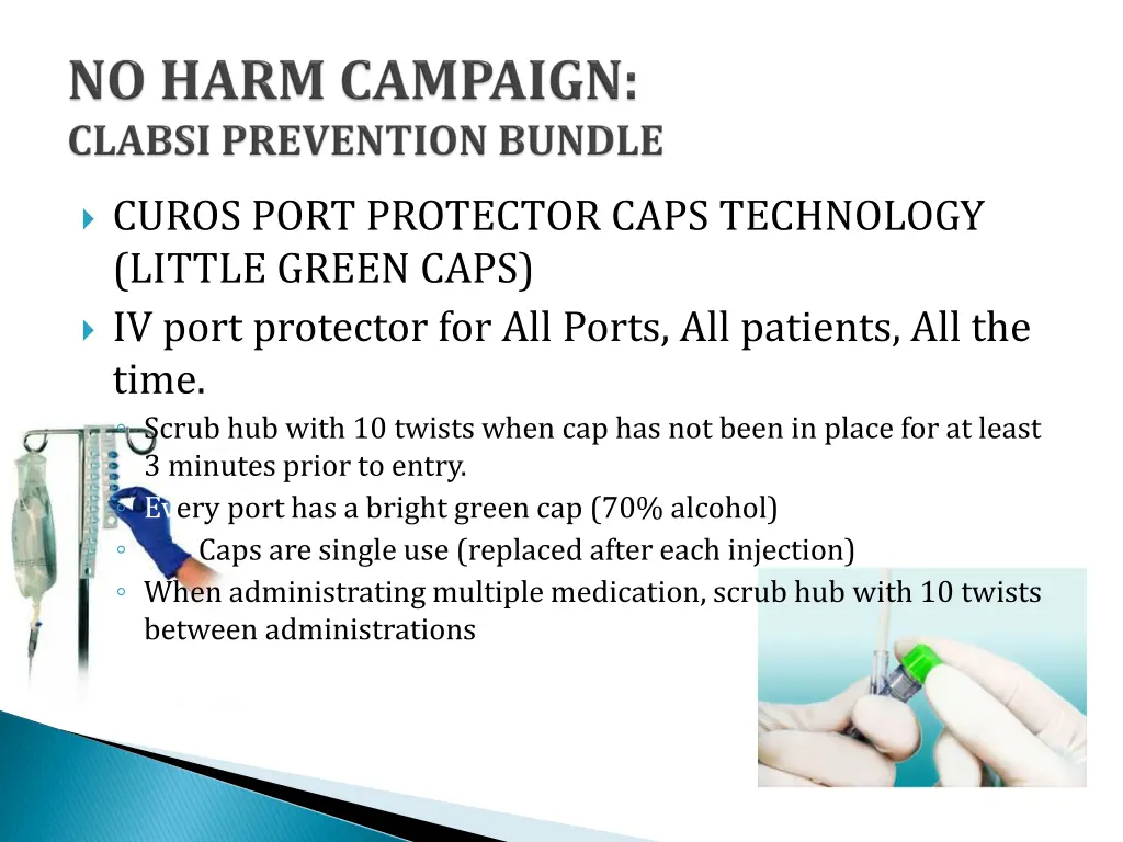 curos port protector caps technology little green