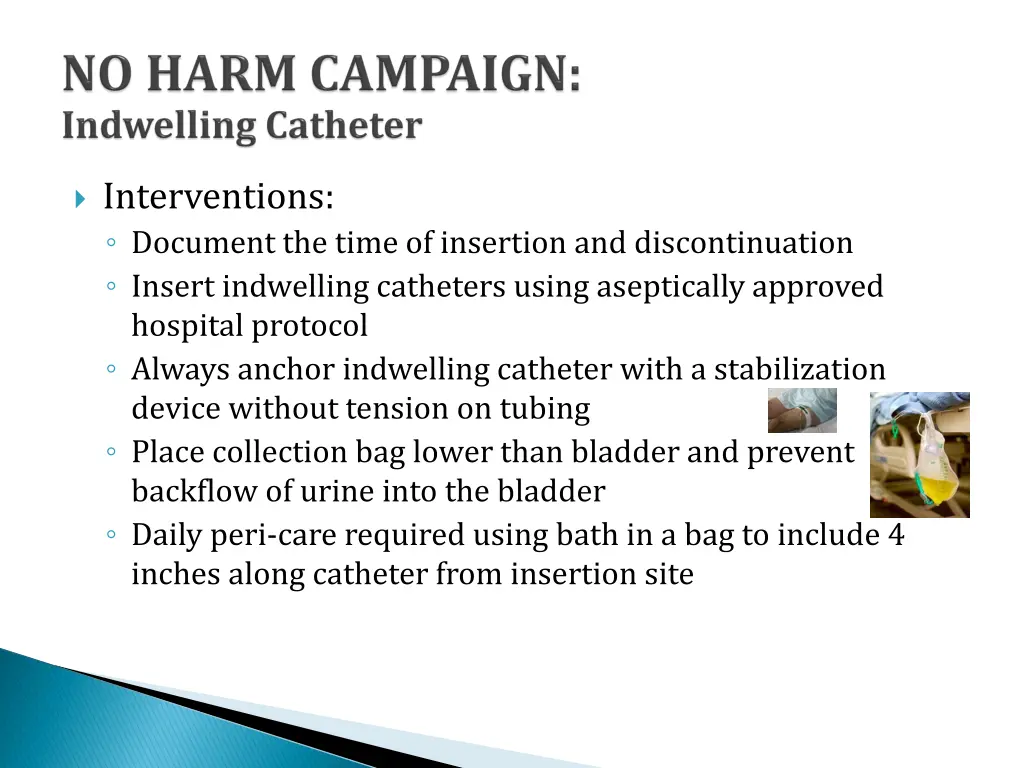 interventions document the time of insertion