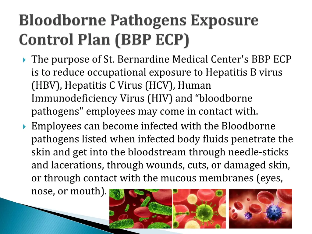 the purpose of st bernardine medical center