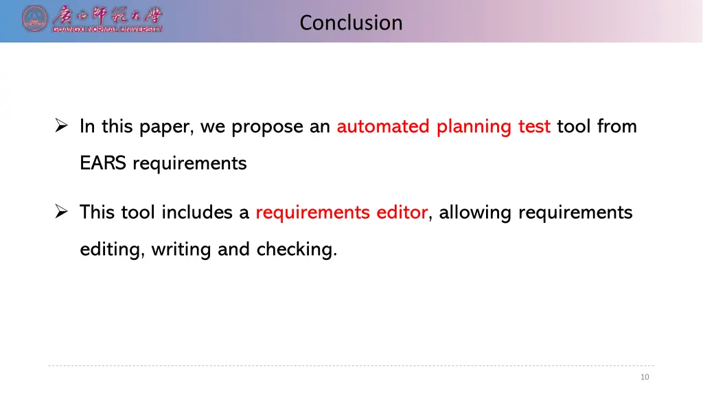 conclusion