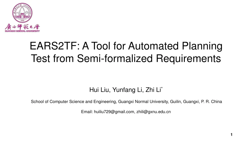 ears2tf a tool for automated planning test from
