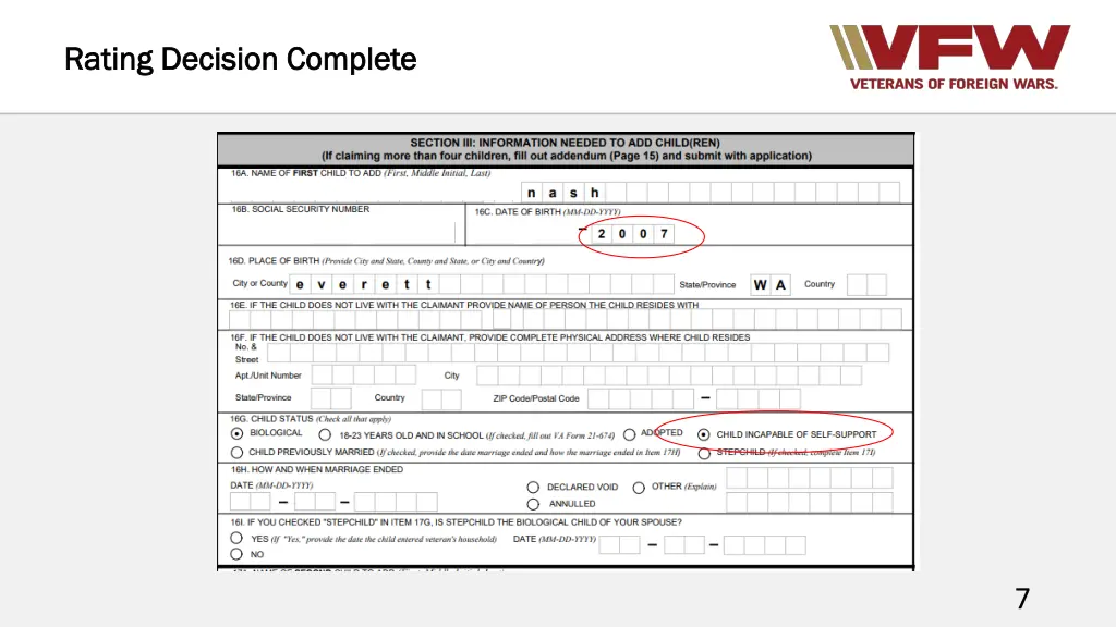 rating decision complete rating decision complete 4